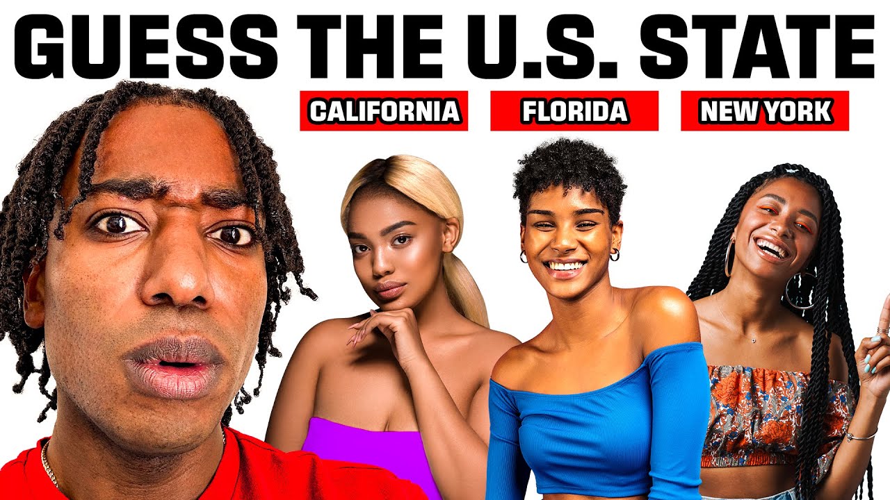 Match The Black Girl To The US State