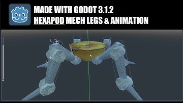 Godot Make FPS Lowpoly Characters (Blender Support) ⏩Battle Mech Legs #at2dgames #devlog