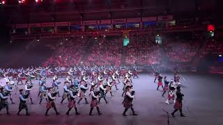 Belfast Tattoo Massed Pipes Drums 2024