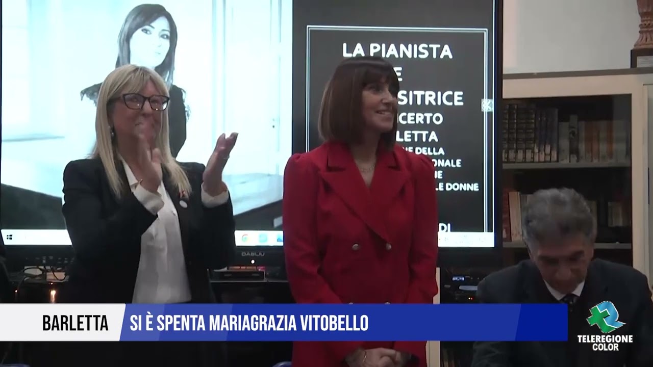 29 AGOSTO 2025 - BARLETTA   SI È SPENTA MARIAGRAZIA VITOBELLO