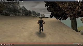 HOW BIG IS THE MAP in Gothic 1? Run Across the Map