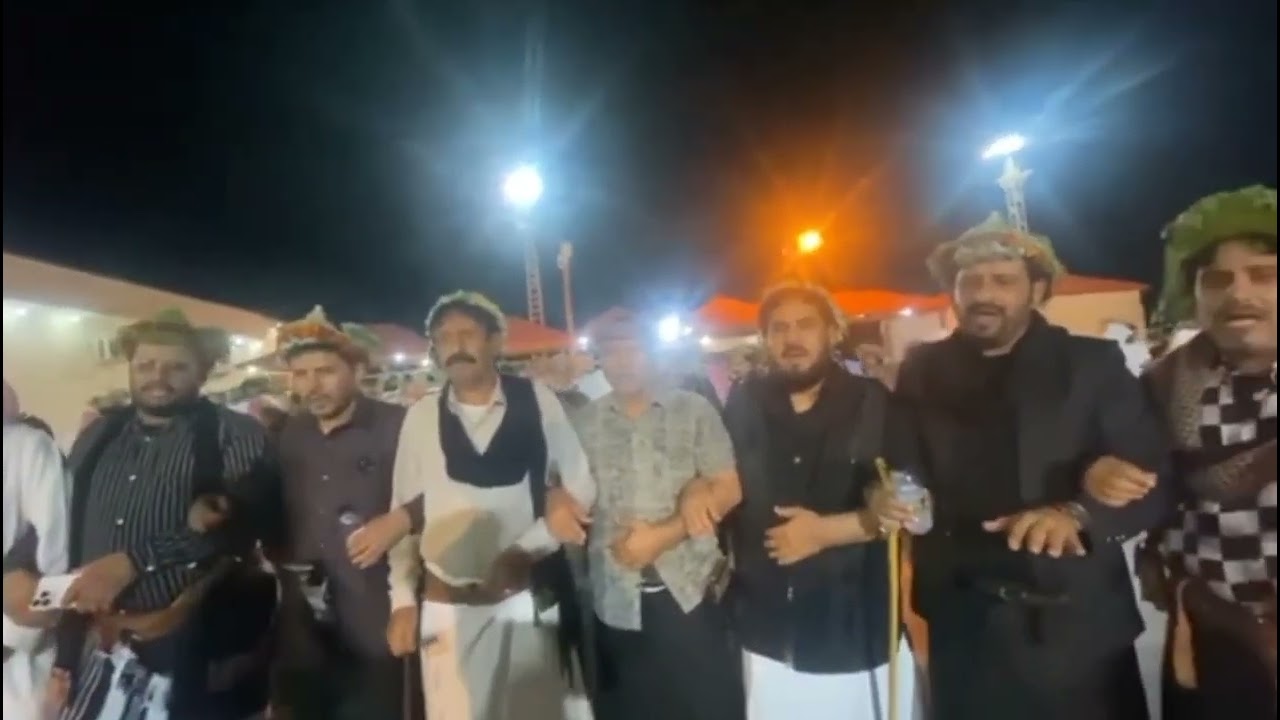 تكثيرة قبائل الحساب عند بلغازي في حفل زواج الشاب محمد جابر مفرح الغزواني باستراحة الريف