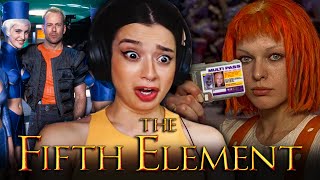 i can't believe i've never even HEARD of The Fifth Element, it's such a GOOD movie!? REACTION REVIEW