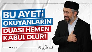 Bu Ayeti Okuyanların Duası Hemen Kabul Olur! I İhsan ŞENOCAK Resimi