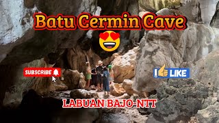 Batu Cermin Cave | Labuan Bajo| Indonesia|wonderful place😍👍#cave #holyday#mirorstonecave#labuanbajo