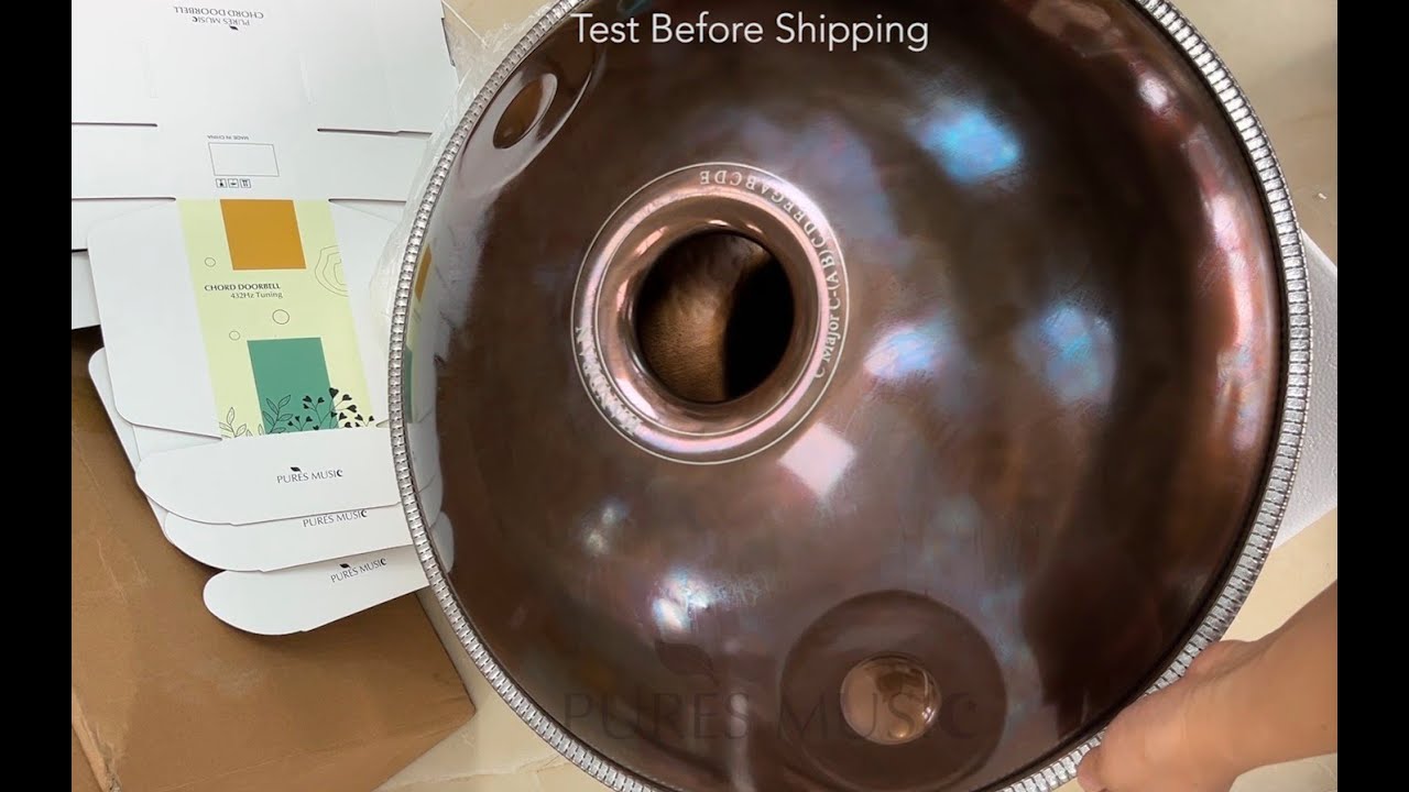 Handpan C Major (11+2) Original sound (recorded on phone). #handpan #handpanmaker #handpanshop