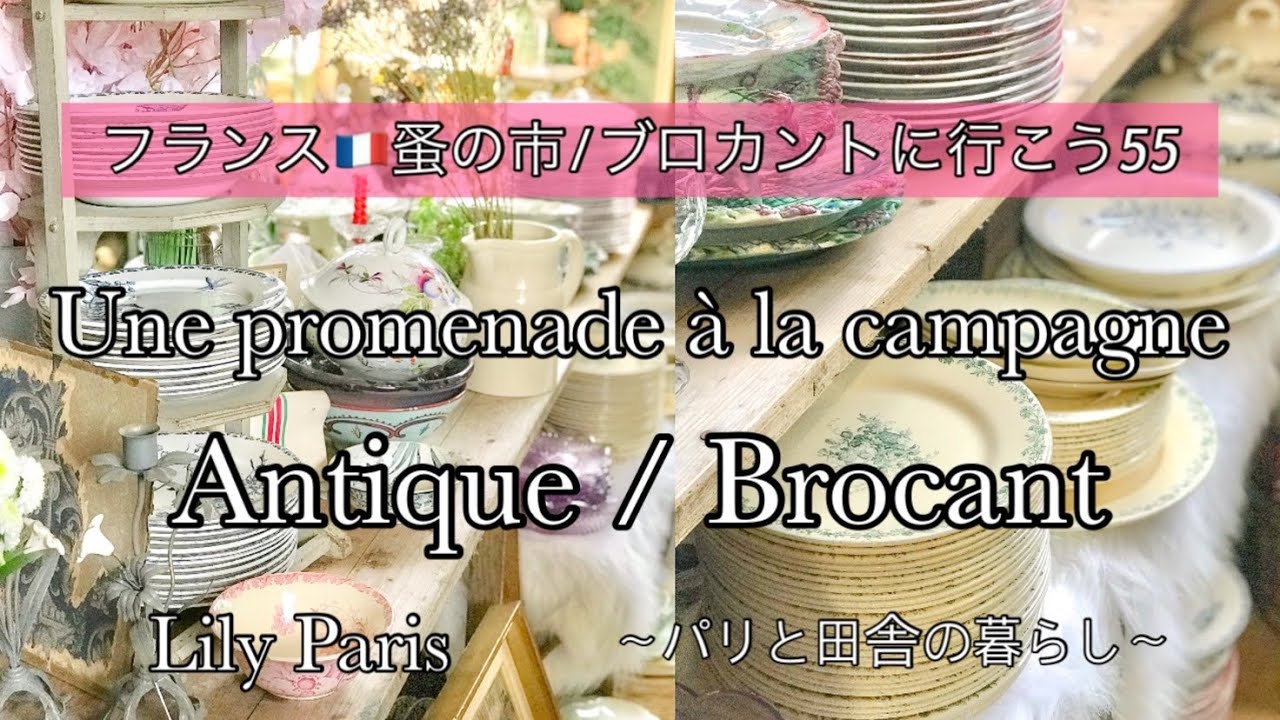 フランス🇫🇷ブロカント・アンティークショップ🌿トキメキの詰まった