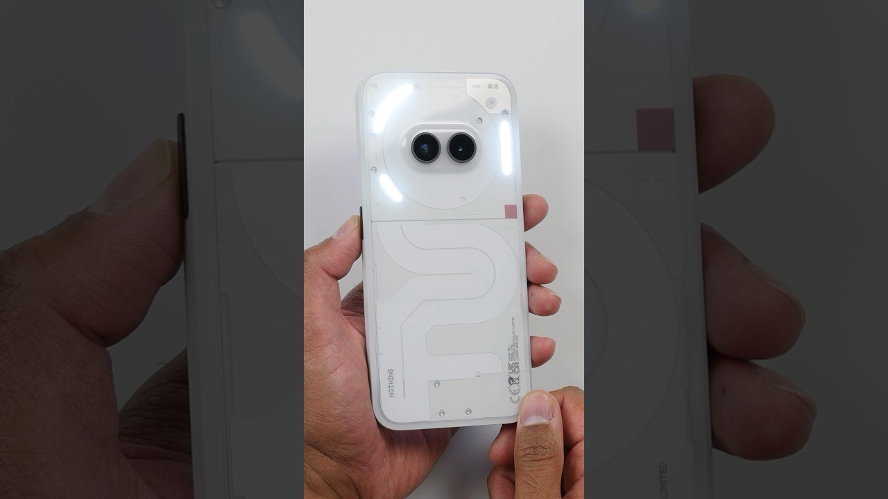 Nothing Phone 2a Milk Unboxing - YouTube
