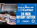 How To Cut DTF Film, HTV, Paper &amp; More With The USCutter 24inch Rotary Cutter