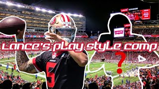 Trey Lance Play Style Comp (It's not Josh Allen)