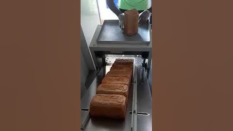 Bread 🍞 slicer / Toast slicer #business#automatic#factory