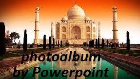 POWERPOINT Photo Album in PowerPoint 2007
