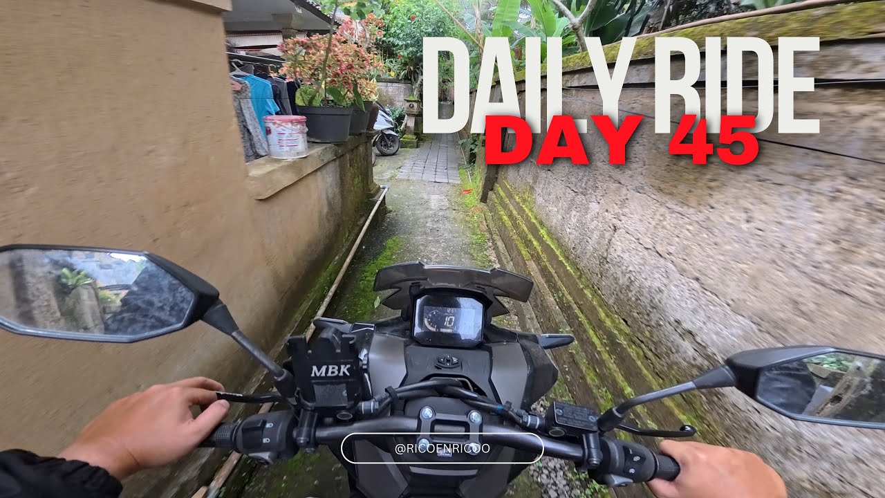 Early Morning Drive in Bali 🇮🇩 | Honda Adv160  #dailyvlog #bali #motovlog 