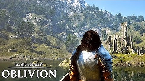 Oblivion Remastered game play Walkthrough Part 1 PC- 4K 60 FPS No commentary