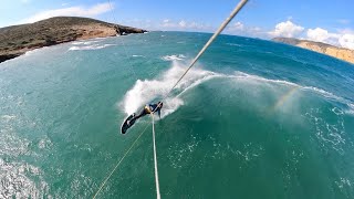 Kitesurfing in Greece- Rhodes Island/ Prasonisi