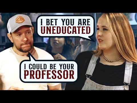 Smug Art Student Says I Didn't Go to College (I Have a Masters)