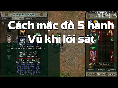 Video Hướng Dẫn Cách Mặc Đồ Ngũ Hành Cho Võ Đang Thiên Địa... - youtube