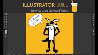 Ralph Wolf Cartoon Design Tutorial Step By Step in Illustrator CC 2017