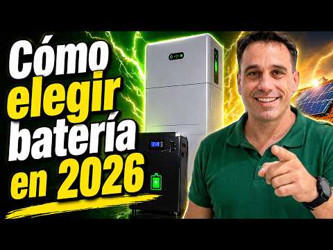 🎬 Video relacionado con baterías para panel solar