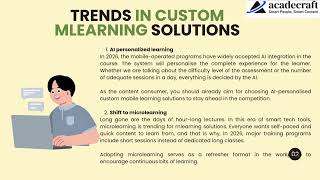 Custom Mobile Learning Solutions Trends The Market Should Know About