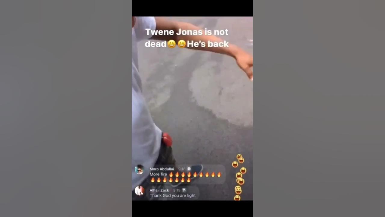 I'm Alive Twene Jonas has a message for you all🇬🇭 YouTube