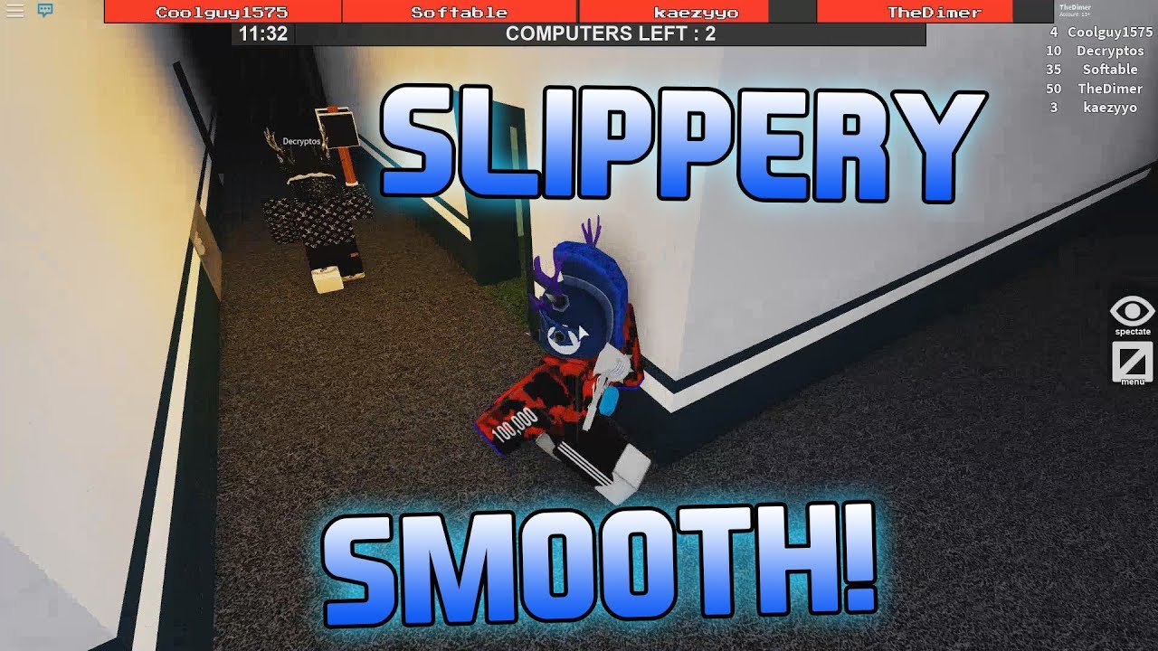 Slippery Smooth Flee The Facility Roblox Youtube - take on me full song roblox id roblox flee the facility dimer