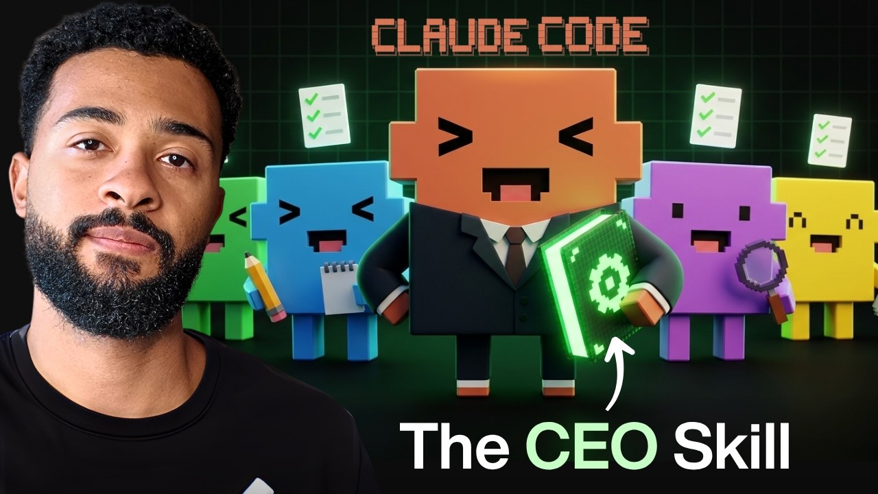 My Claude Code Acts Like a CEO of My Business (Here's How)