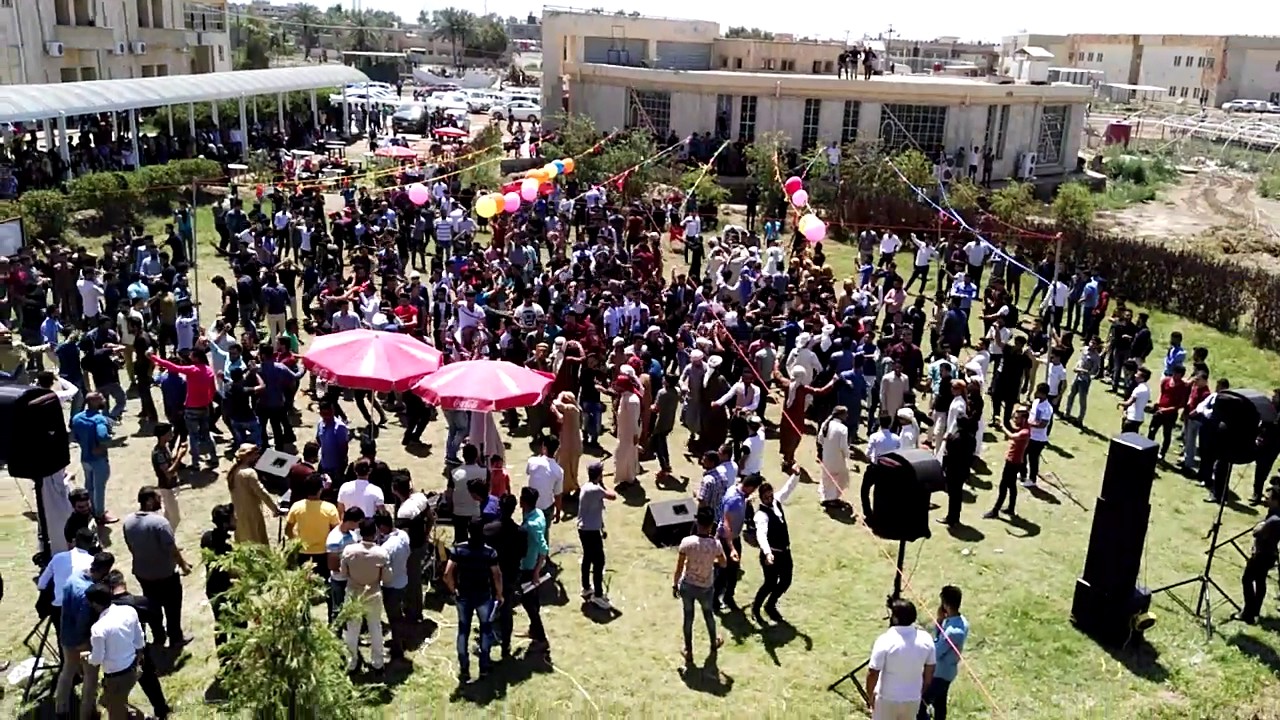 حفله كلية الزراعه / جامعه القاسم الخضراء