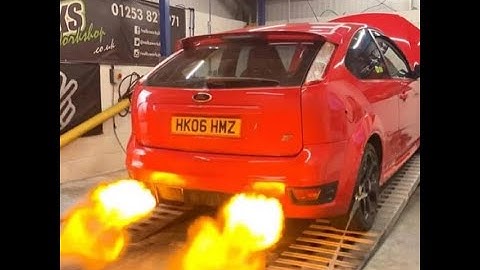 Remapping my own car Dyno Results Mk2 Focus ST