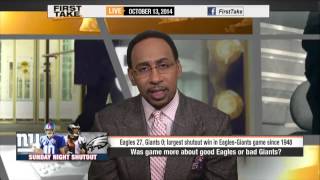 Victor Cruz Injures Knee, Giants Crushed! ESPN First Take