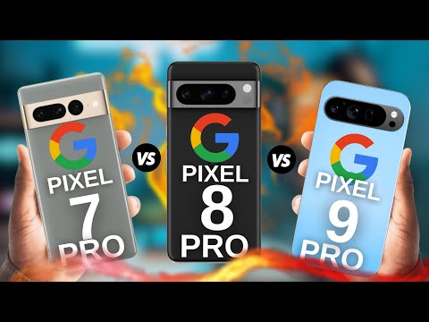 Google Pixel 9 Pro vs Pixel 8 Pro vs Pixel 7 Pro - Full Comparison!