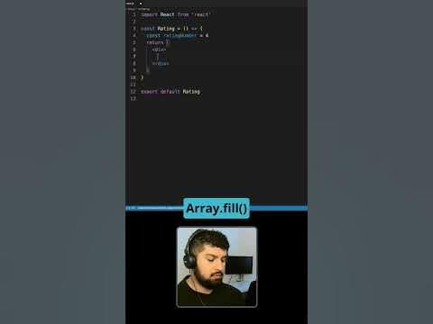 Array.fill Method In JavaScript - YouTube
