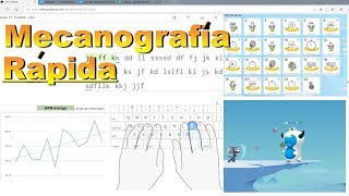 Mecanografia Rapida en Ingles con JUEGOS! (como escribir rapido en el teclado) screenshot 3