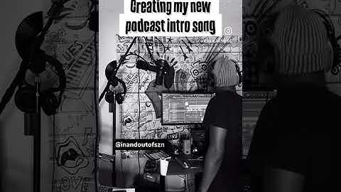 New podcast intro song creation. Had to recut some lead vocals. @Inandoutofszn subscribe!!!