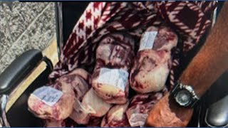 Unusual prop used to steal BBQ meat in Harris County