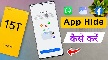 Realme 15T 5g Hide Apps & Game | How to Hide Application in realme 15t