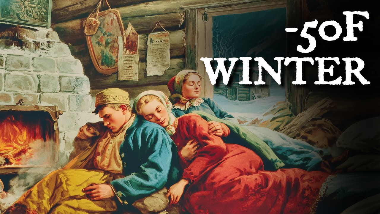 How Izba Cabins Kept Russian Families Alive in Deadly Winters