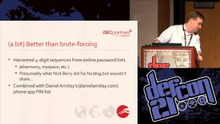 [DEFCON 21] Electromechanical PIN Cracking with Robotic Reconfigurable Button Basher (and C3BO)