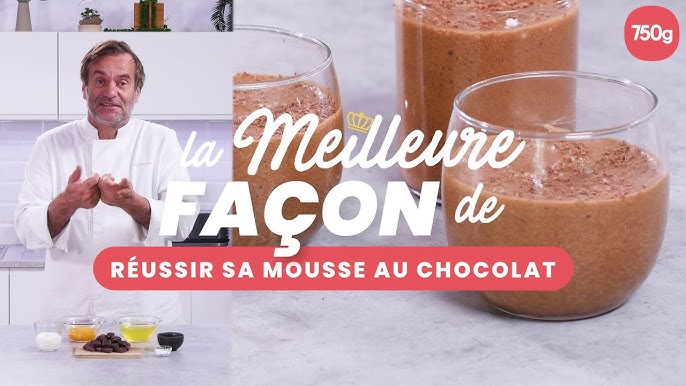 Mousse au chocolat sans beurre maison