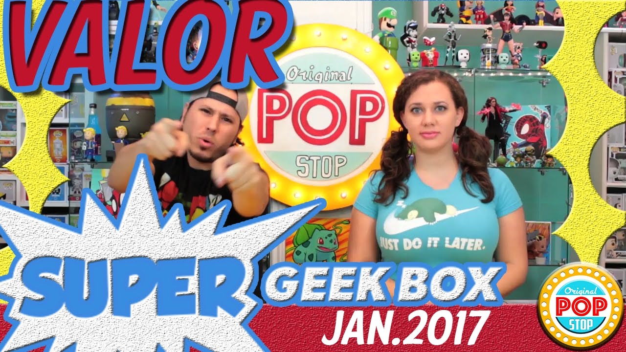 Super Geek Box (Valor) - January 2017 | Unboxing