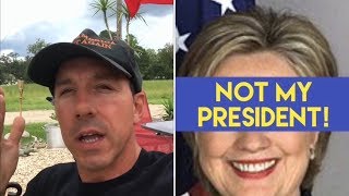 Hillary Clinton is Not my President, Donald Trump is!