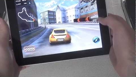 iPad Tutorial 38: conducir un coche de videojuegos con Asphalt 5