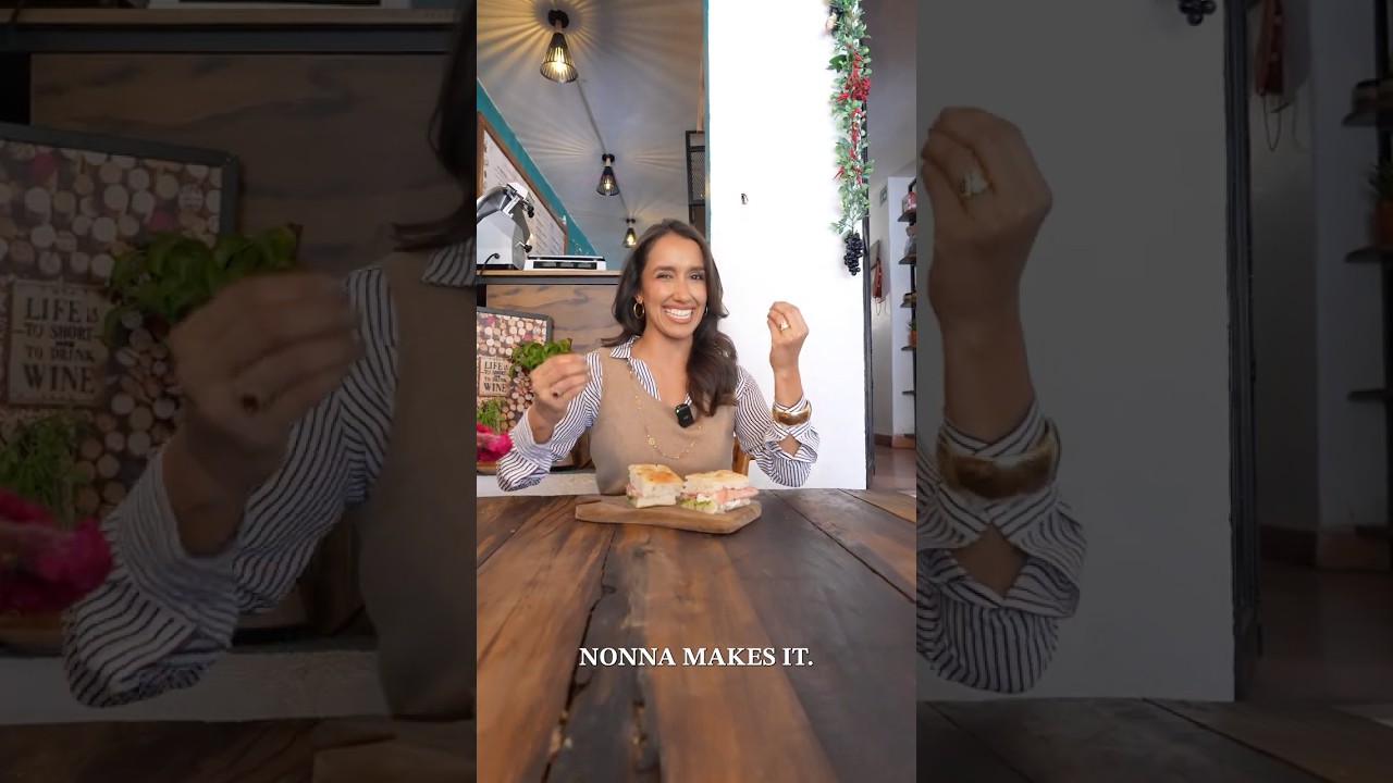 Like NONNA Makes it! Foccacia Sandwich in San Miguel de Allende, Mexico