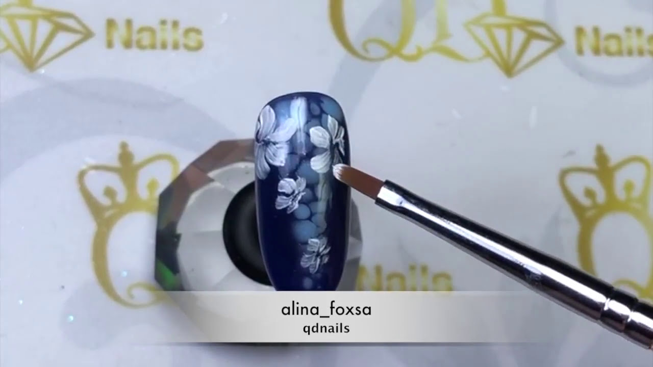 aqua gel and one stroke tutorial - YouTube