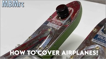 How To Cover Model Airplanes!!