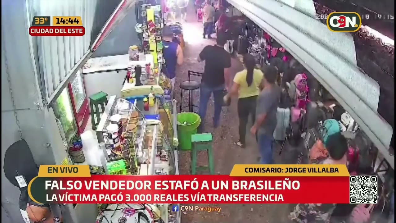 Ciudad del Este: falso vendedor estafó a turista brasileño