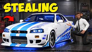 Stealing Animated GTR R34 Skyline from Mayor sa GTA 5