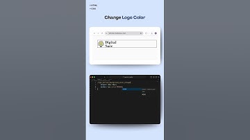 HTML Coding | Changing Logo Color #shorts #coding