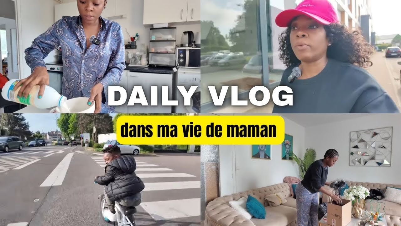 DAILY VLOG : UN JOUR DANS MA VIE DE MAMAN SOLO & AUTO ENTREPRENEUR