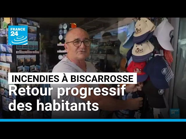 Wildfires in the Landes: Biscarrosse residents authorized to return home